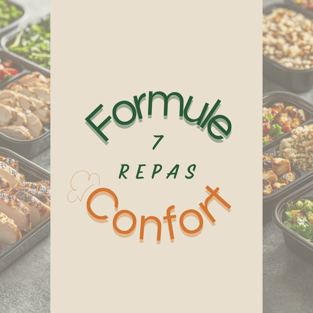 Formule 7 repas Confort