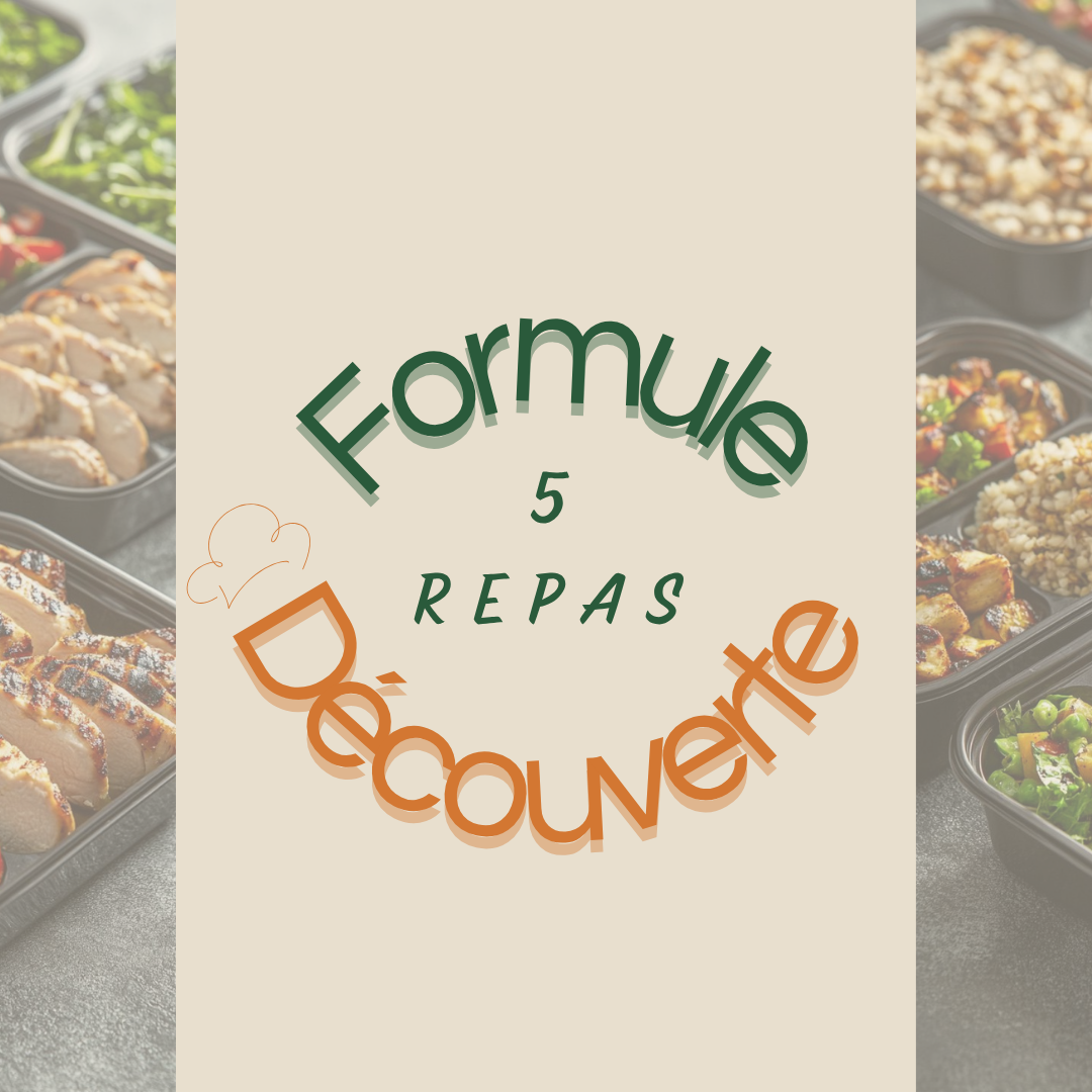 Formule 5 repas Découverte
