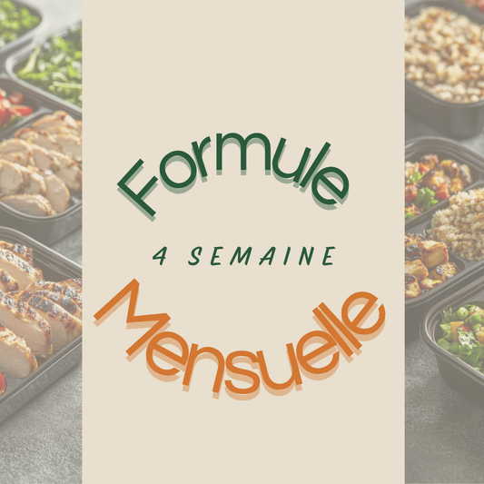 Formule repas mensuelle
